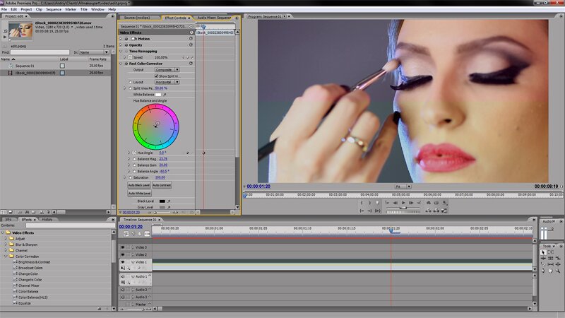 video color correction