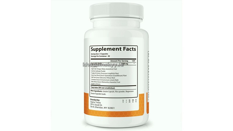 Key ingredients in GlycoMute supplement.